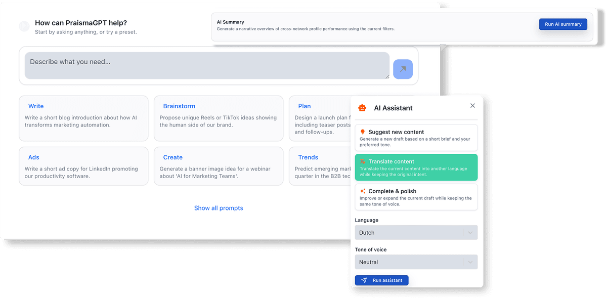 Platform integration
