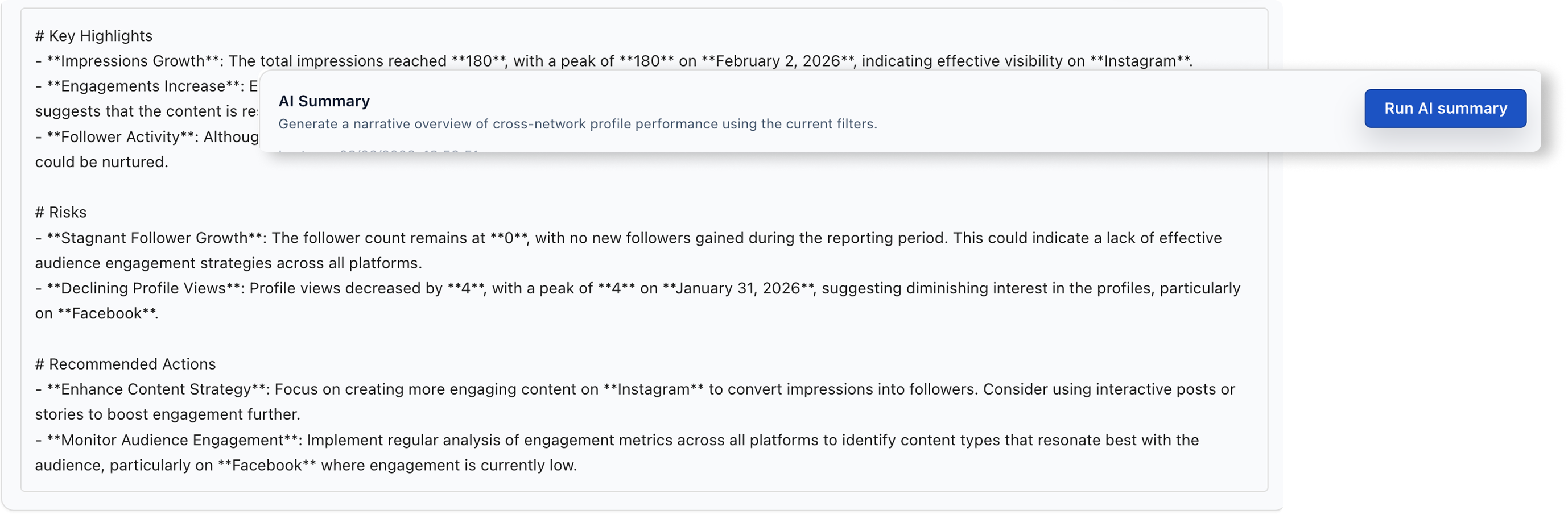 Content summarization